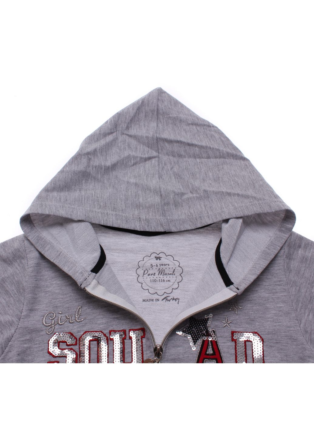 Кофта Спортивная 7391 Меланжевый Peri Masali (306714392)