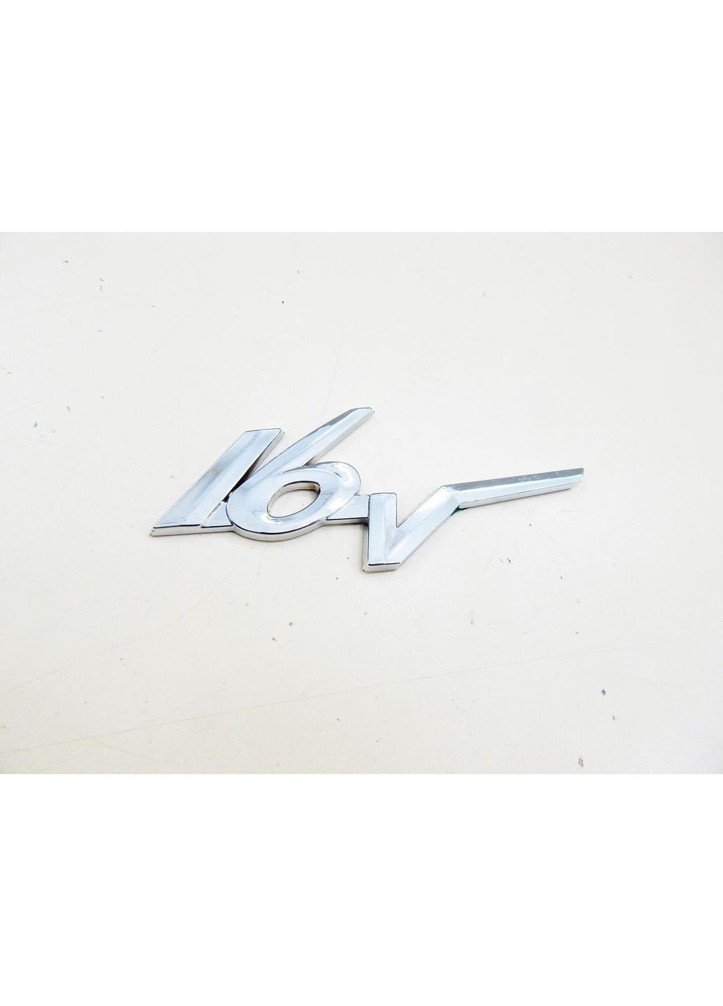 Емблема напис 16V для (Хром) 114х51 мм (на скотчі) Citroen (369611052)