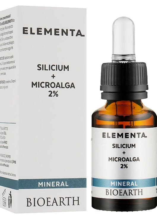 Концентрований розчин кремнію та олігоелементів Elementa Mineral Silicium + Microalga 2 % 15ml (999005-53981) Bioearth (368644886)