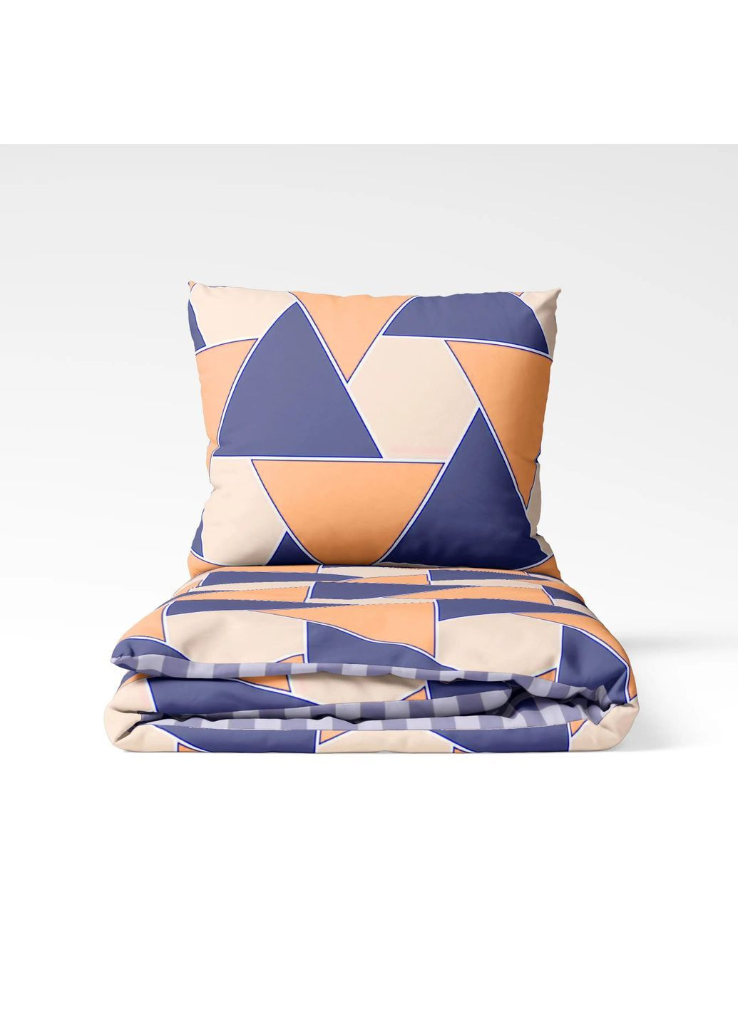 Комплект постельного белья семейный с наволочками 70*70 см, 115 гр/м2 Delta Синий (14700150215) ТЕП (364099967)