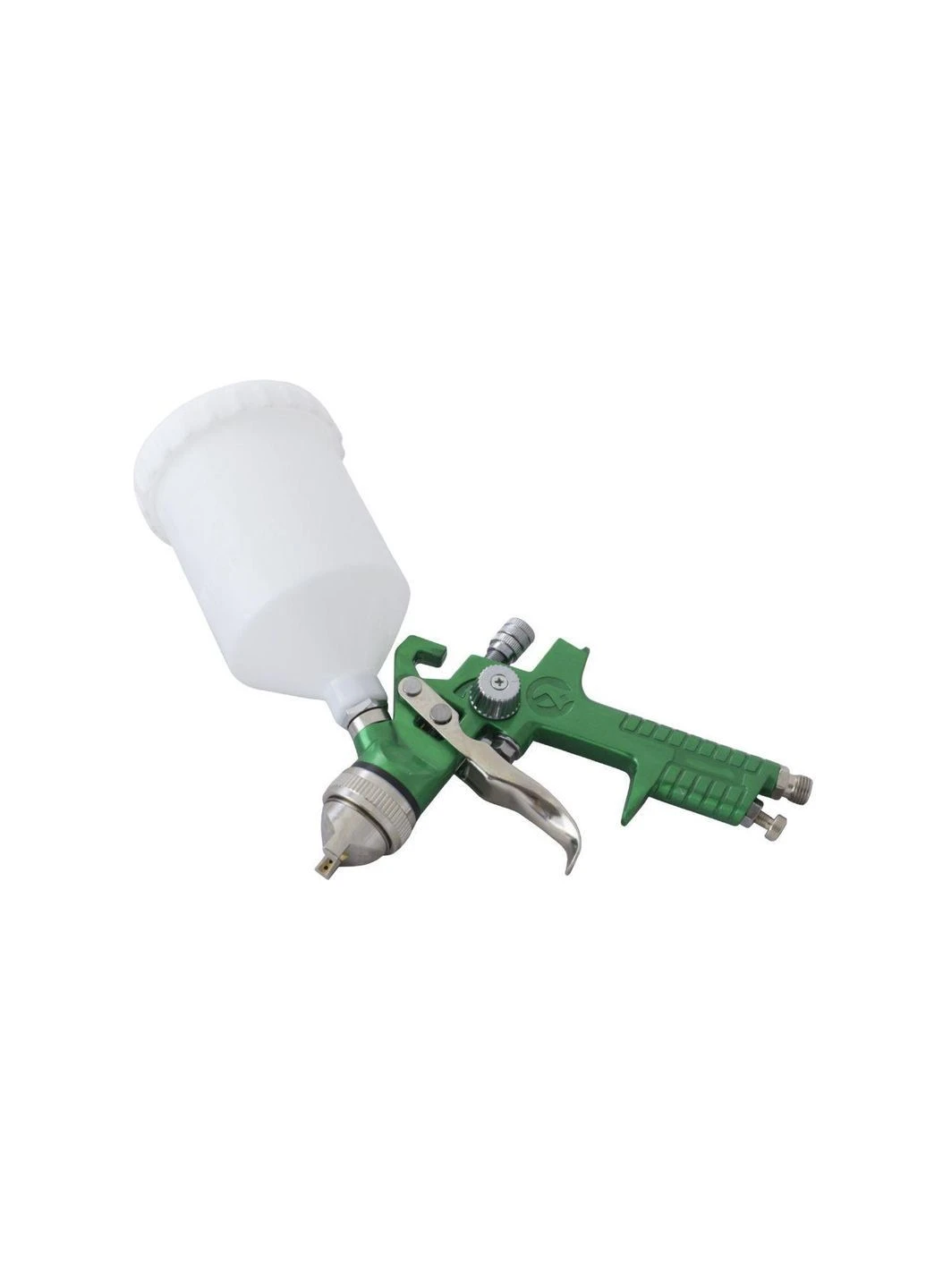 Пневматичний краскопульт HVLP 600 мл x 1.4 мм верхній бак Intertool (386742000)