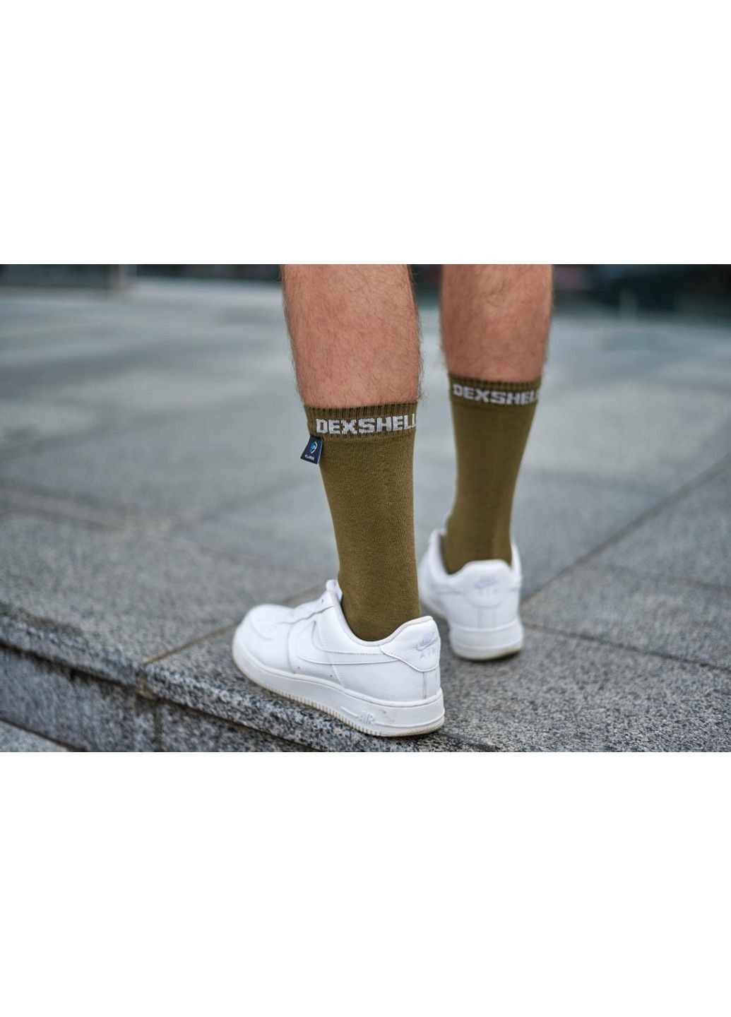 Носки водонепроницаемые Dexshell Ultra Thin Crew OG (Хаки) размер S (36-38) No Brand (332637426)