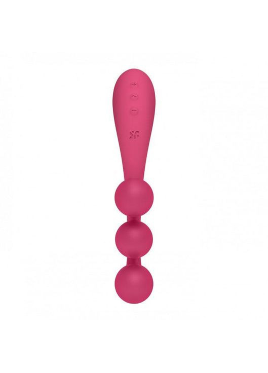Універсальний вібратор Tri Ball 1, 3 мотори, гнеться Satisfyer (371389910)