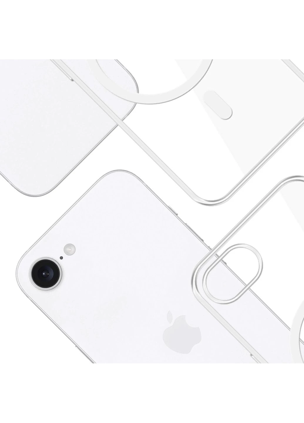 Чохол Clear Case with MagSafe для Apple iPhone 17e/ 16e Transparent AAA [138722] No Brand (400789458)