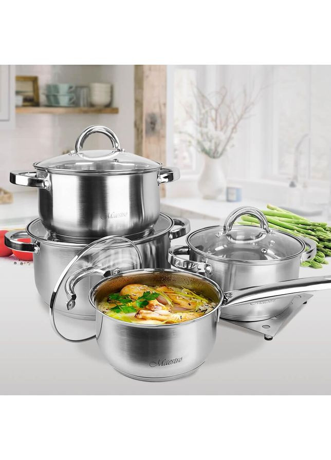 Набір посуду MR-2021 9 предметів Maestro (348133269)