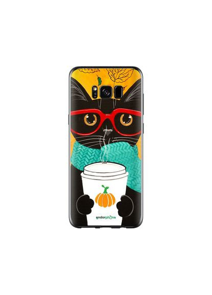 Чехол на Samsung Galaxy S8 Осенний кот "4026u-829-2448" Endorphone (365807627)