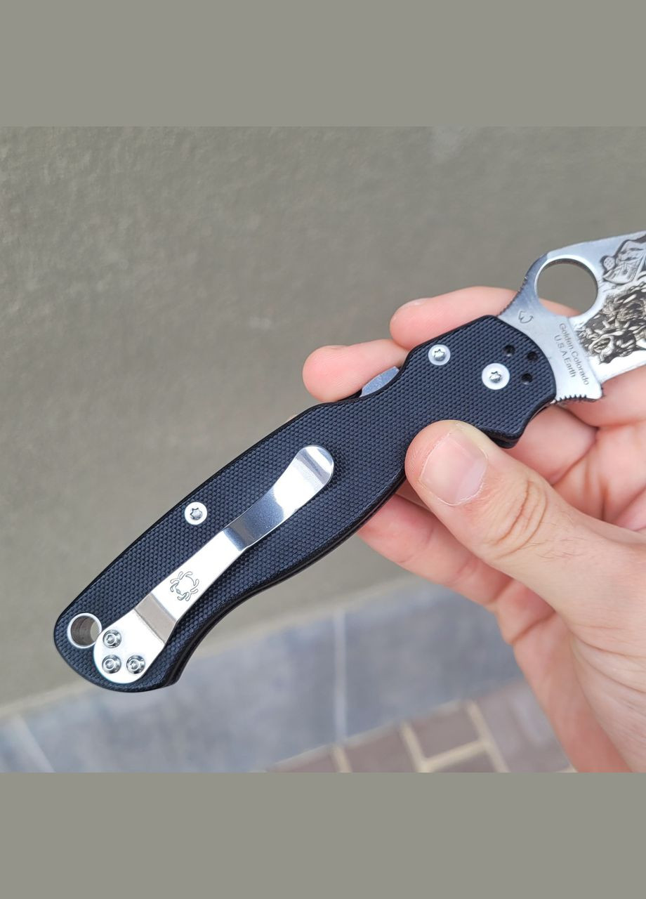 Тактичний складний ніж з індивідуальним гравіювання з однієї сторони арт.43801 Grand Way (370169230)