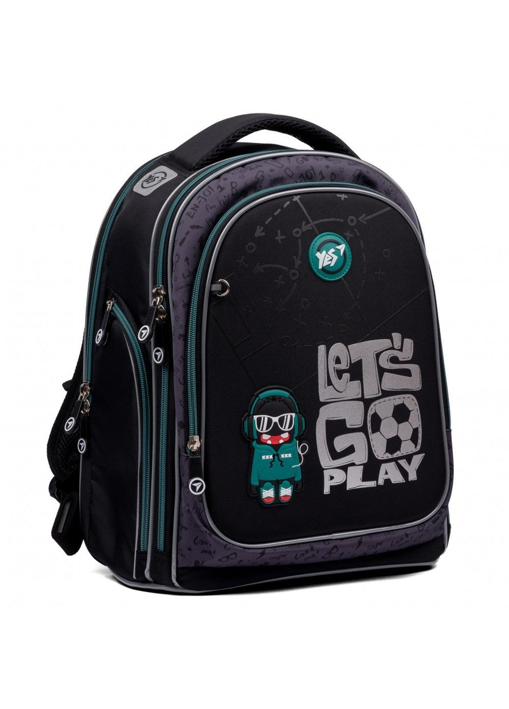 Рюкзак школьный для младших классов S-84 Game Yes (278404466)