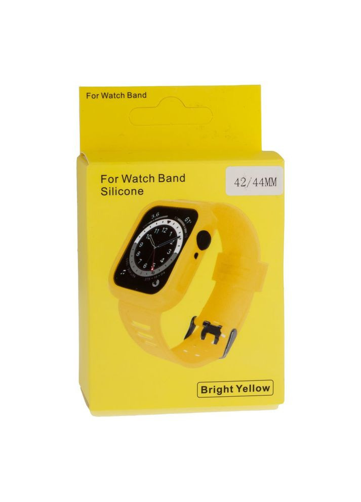 Ремінець для Watch Band Silicone Shine + Protect Case 44mm Колір Light Grey Apple watch series 3 42mm, watch series 3 42mm (340913454)