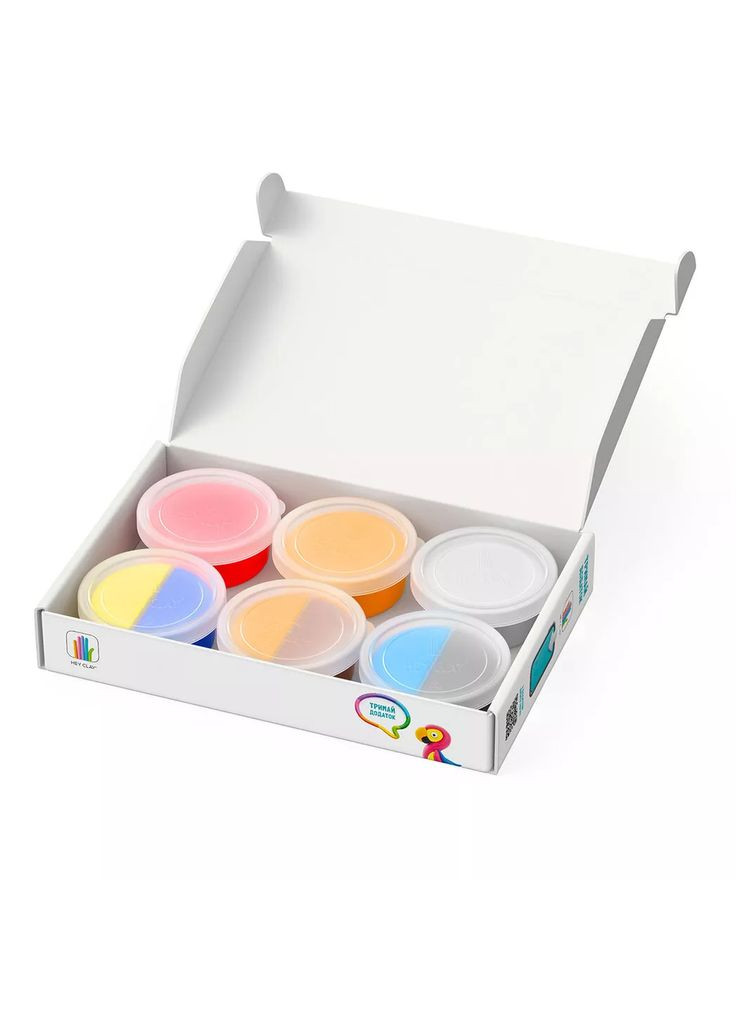 Пластилін Птахи Папуга Ара, Фазан, Голуб (60025-UA01) ЛІПАКА (364488049)