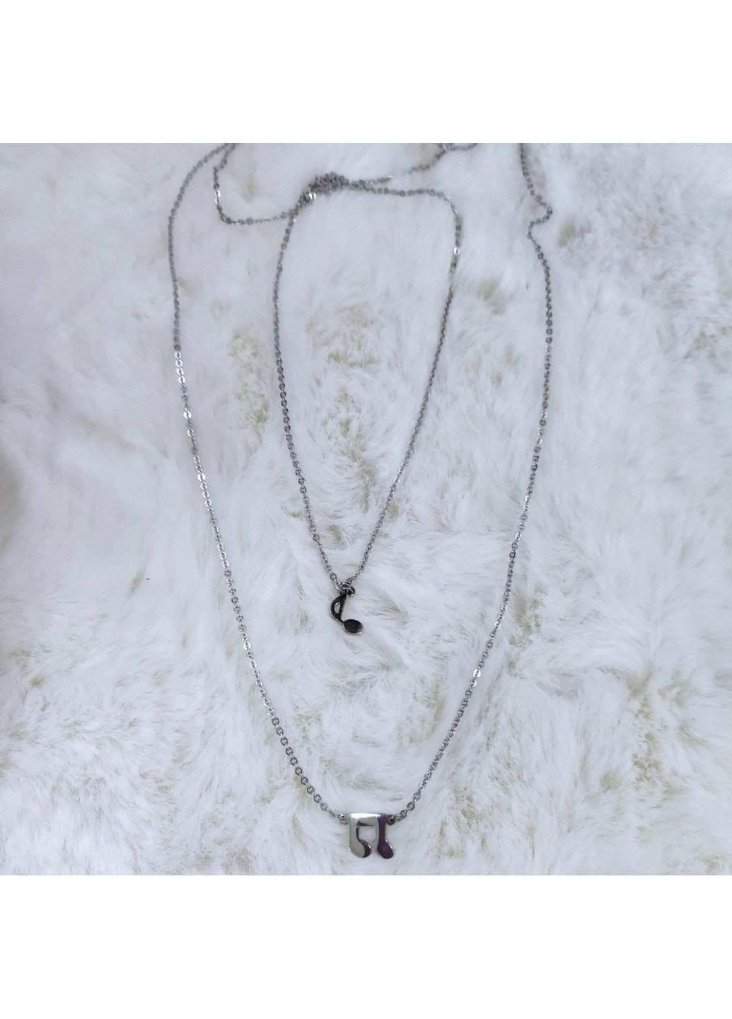 Жіноча підвіска нота з нержавіючої медичної сталі PSw-028 No Brand (299340165)