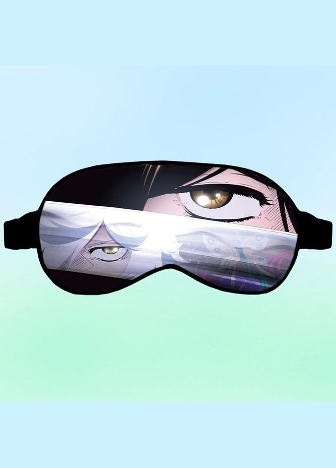 Маска для сна Аниме Адский рай #0010 черная No Brand (315043639)
