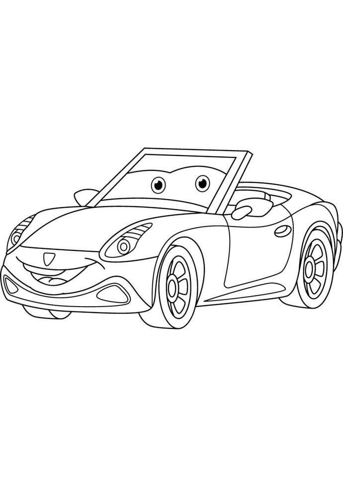 Роспись по холсту "Кабриолетик" 15121-AC 25х30 см Art Craft (305315464)