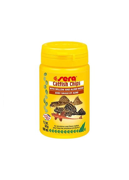 Корм для сомиків Catfish Chips Nature Чіпси 15 г (4001942005135) Sera (279563766)