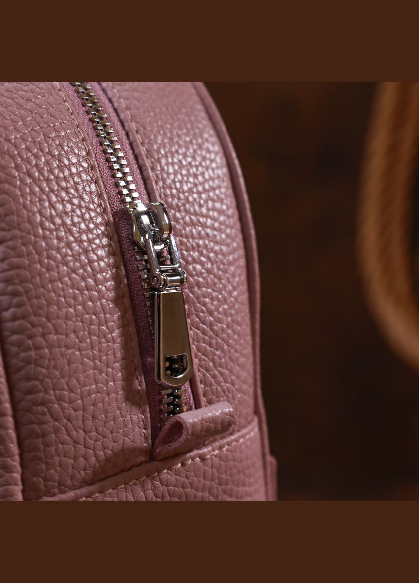 Рюкзачок женский кожаный 16305 Лиловый Shvigel (301871226)