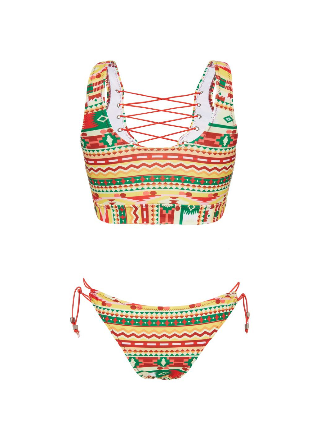 Желтый летний купальник No Brand