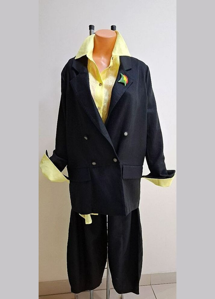 Жіночий лляний жакет MKKS90091-1 Modna KAZKA (336933964)