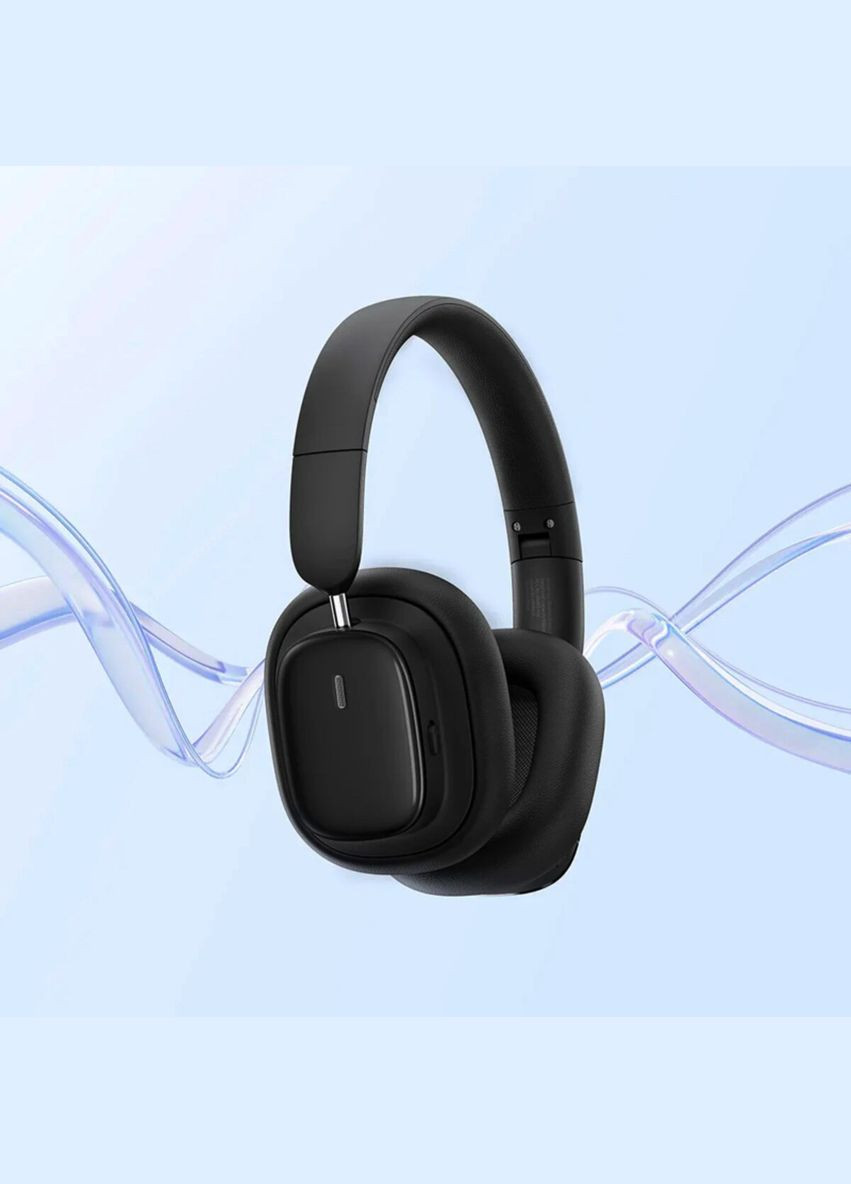 Навушники Bowie Wireless Headphones Cluster Black Baseus H1i Noise-Cancellation (314980136)