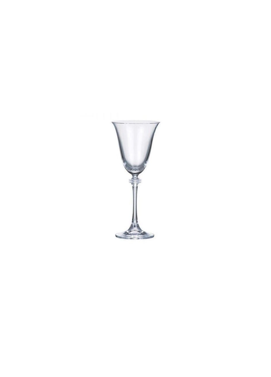 Бокалы для вина ASIO 185 мл богемское стекло 6 шт Bohemia (282841816)