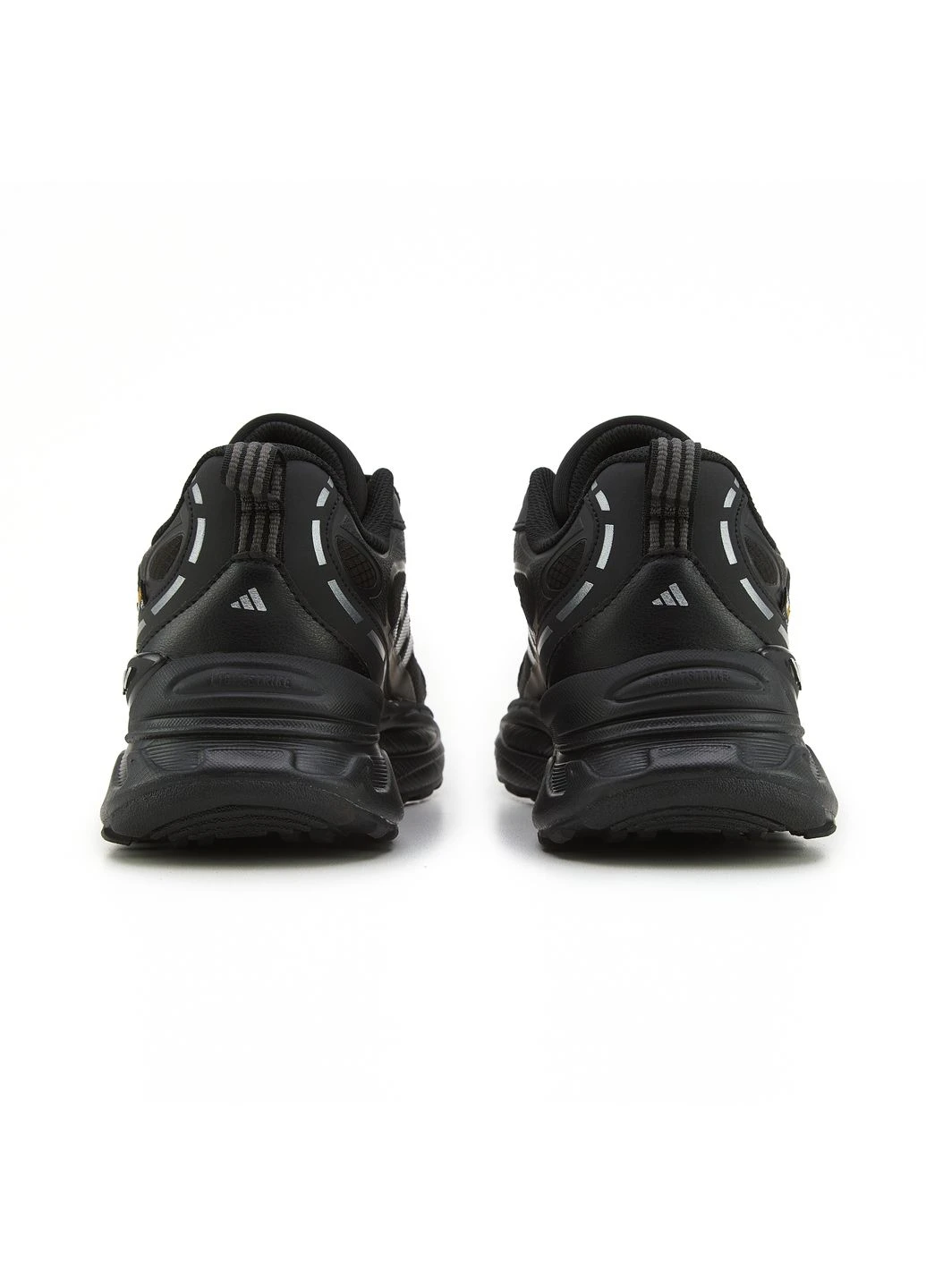 Чорні кросівки чоловічі adidas mts pro gore-tex black silver адідас мтс про чорні демісезон No Brand