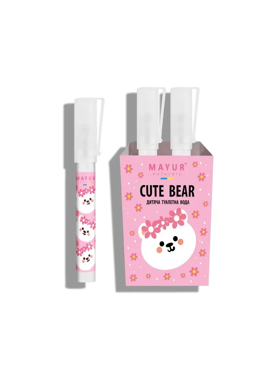 Туалетна вода "Cute Bear" ТМ Mayur, 8 мл Біофарма (378170561)