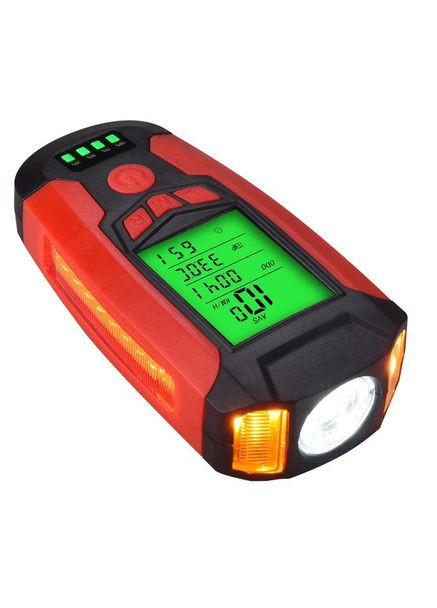 Фонарь велосипедный на батарейках AS0808-XPG+2LED(yellow)+2COB(red), Освещение WJ-827 для велосипеда Bailong (365654605)