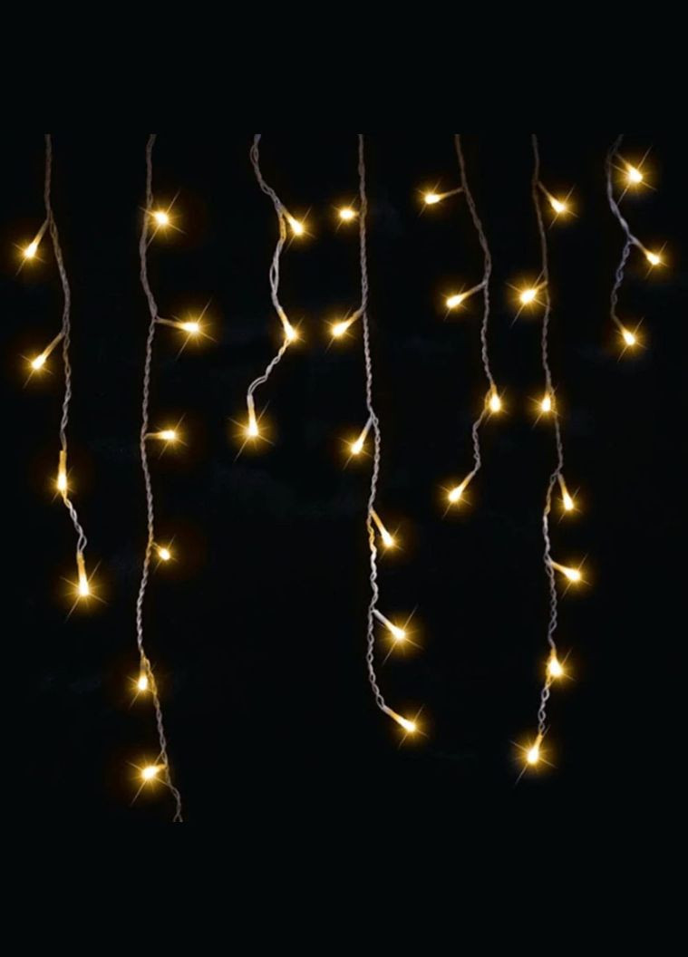 Гірлянда Бахрома Каучук 3.3мм для вулиці 3х0,7м Теплий білий NeonChic (303282011)