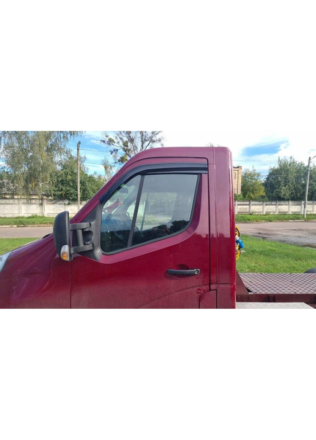 Вітровики (2 шт., Sport) для Renault Master 2011-2023 рр Sunplex (390720451)