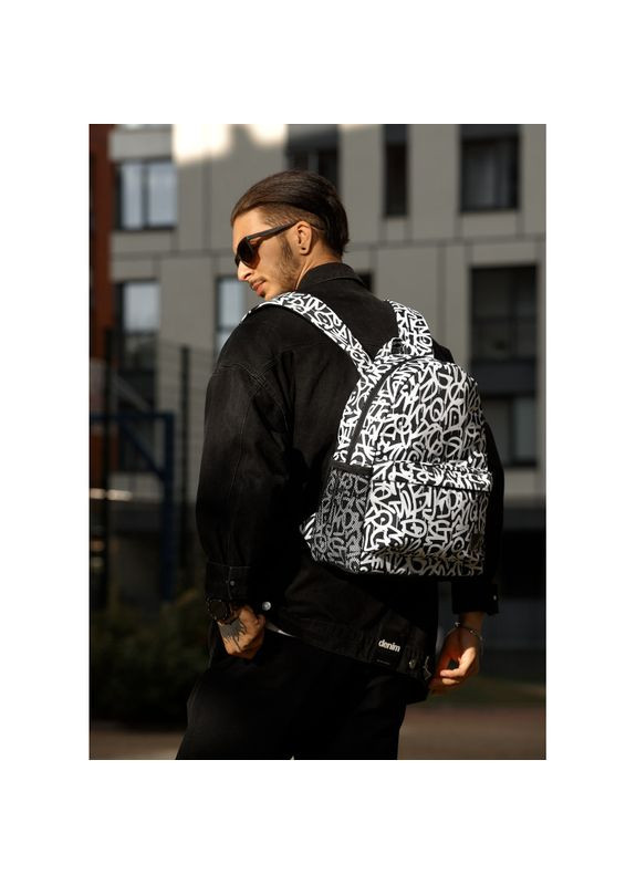 Чоловічий рюкзак Brix PJT classic принт "Graphity" Sambag (329692778)