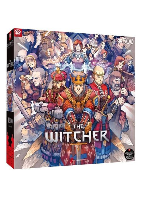 Пазлы Good Loot The Witcher Northern Realms 500 эл (5908305246756) GoodLoot (323239099)