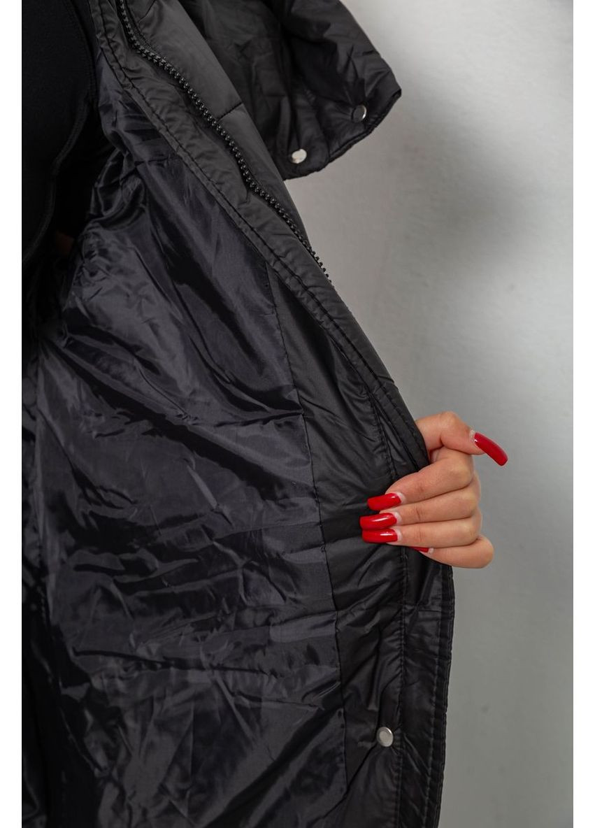 Чорна зимня куртка жіноча зимова Ager 244R667