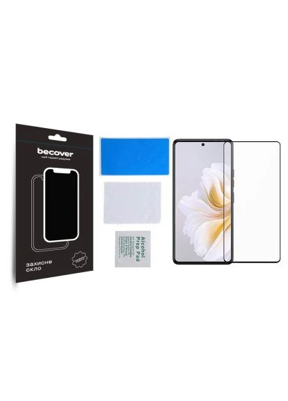 Скло захисне Tecno Camon 20 Pro (CK7n) Black (709745) BeCover (396693433)