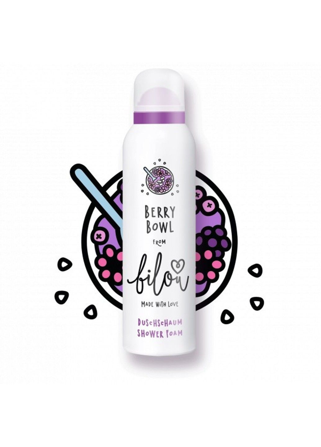 Berry Bowl - пінка для душу, 200 мл Bilou (343277309)