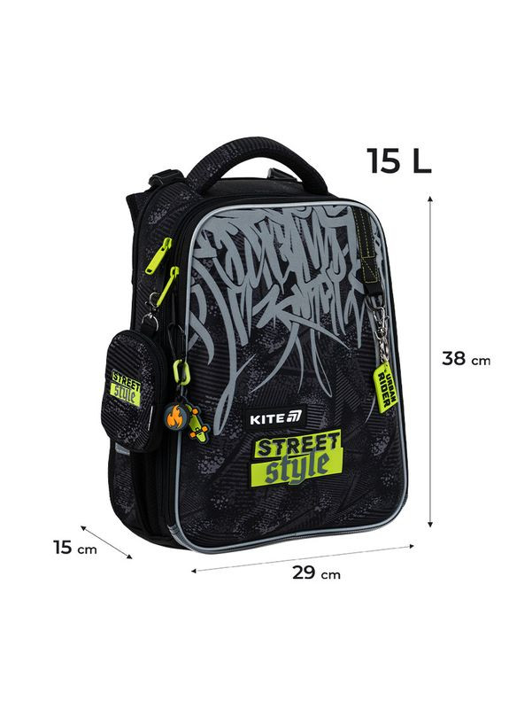 Рюкзак Education каркасный K25-531M-4 Street Style Kite (369627628)