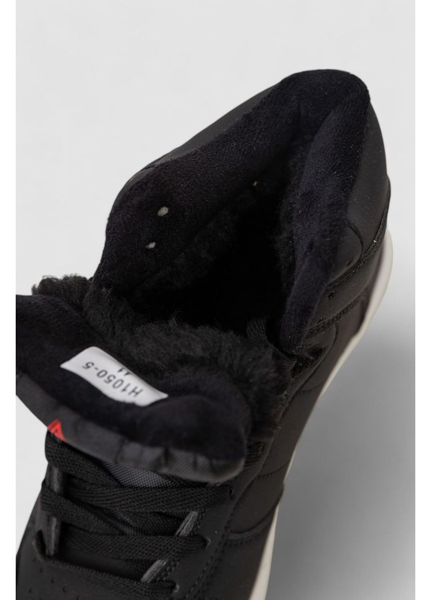 Чорно-білі всесезон кросівки чоловічі зимові на хутрі, колір чорно-білий, 248rh1050-5 Paliament