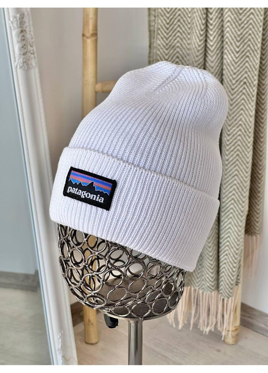 Шапка Теплая Зимняя Шапочка Патагония шапка patagonia шапочка патагония на зиму No Brand (362917686)