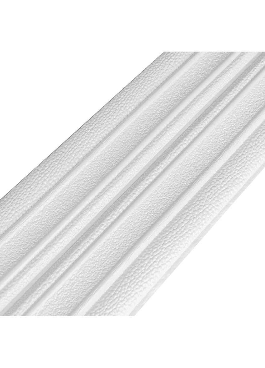 Плінтус РР самоклеючий 2300х140х4мм Білий (D) SW-00001808 (S/W) Sticker Wall (370563786)