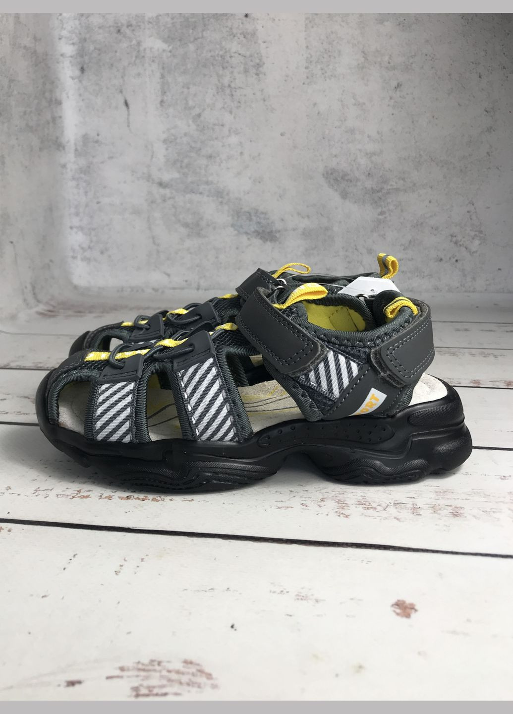 Босоніжки сандалі дитячі для хлопчика Kimbo-o Сірий (596) Kimboo (340113389)