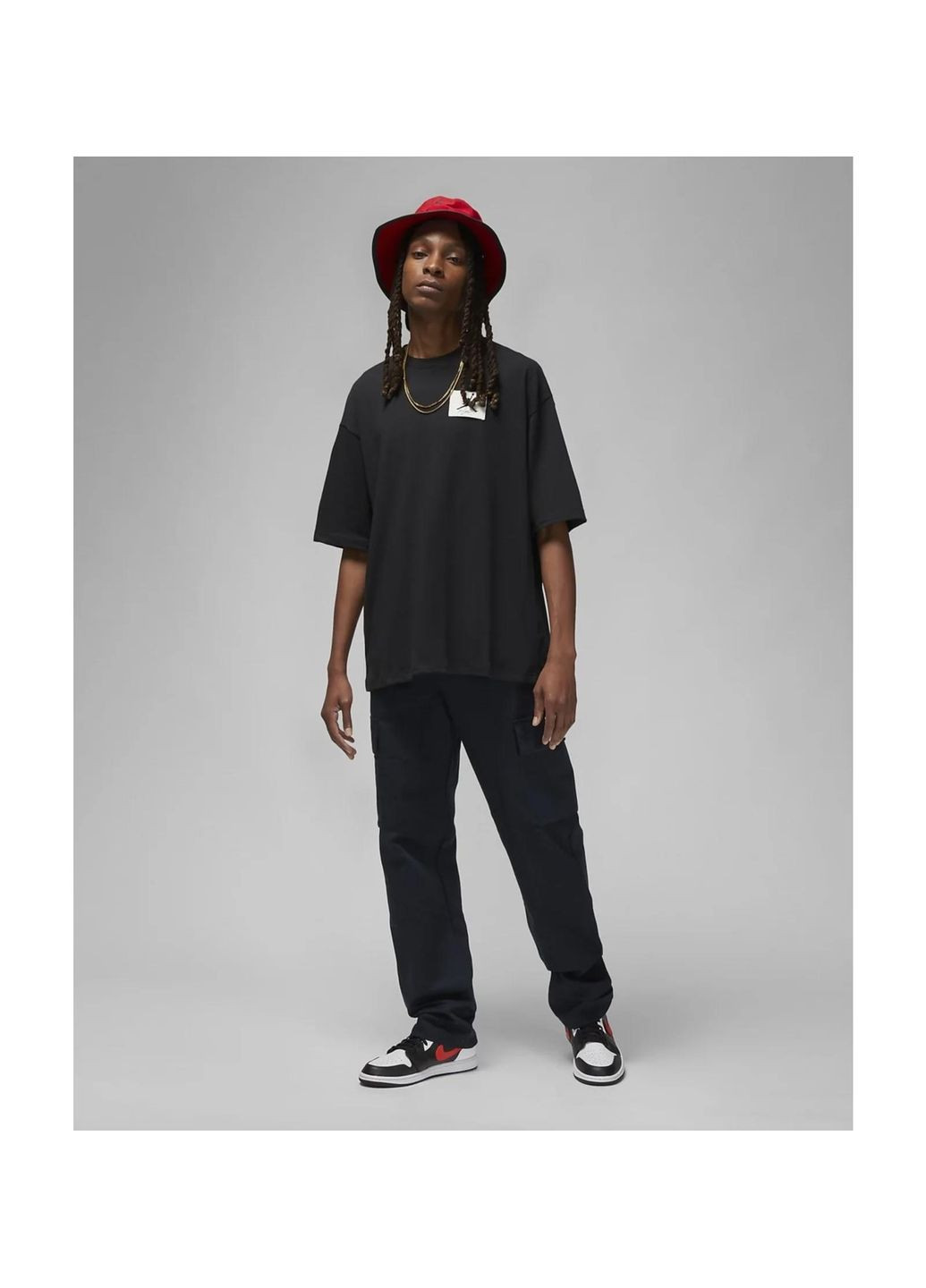 Черная футболка мужская flight essentials t-shirt (dz7313-010) Jordan