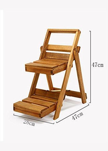 Підставка для квітів з дерева Масаррон мускат (ЦВП-004907) No Brand (328225237)