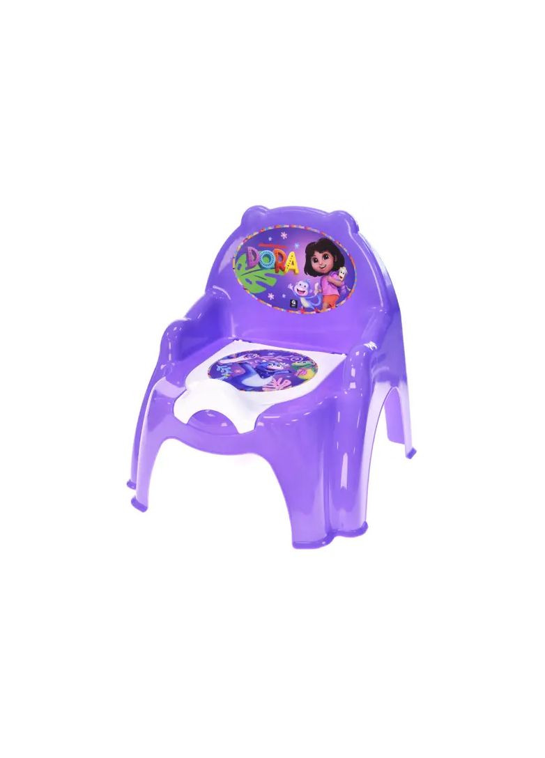 Дитячий горщик Дора анатомічний пластиковий QB001-405 Україна в асортименті qbee Нем8405 (370653762)