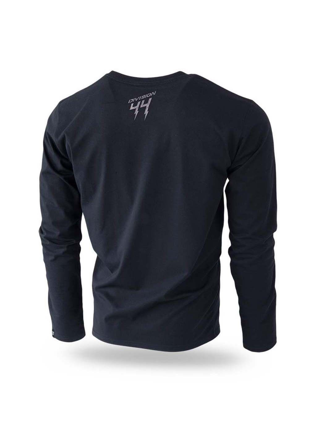 Лонгслів Dobermans Aggressive чорний кежуали бавовна