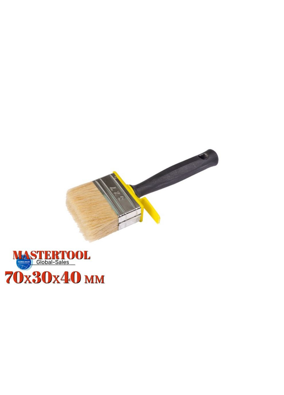 Пензель макловиця Mastertool 70 х 30 мм (91-9607) Master Tool (335048317)