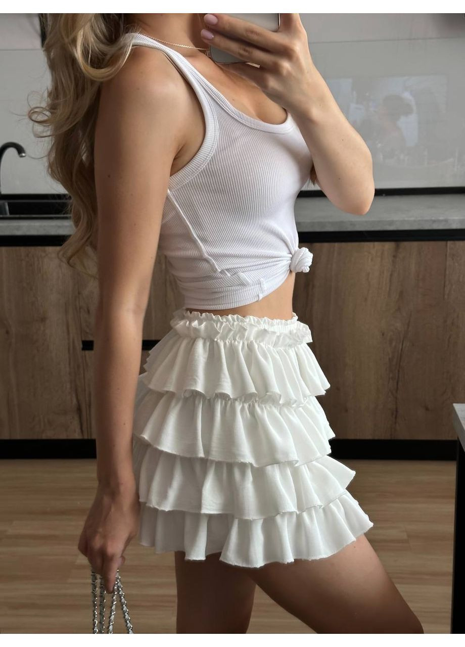 Стильні шорти з рюшами ❤️🔥 Luna (370299428)