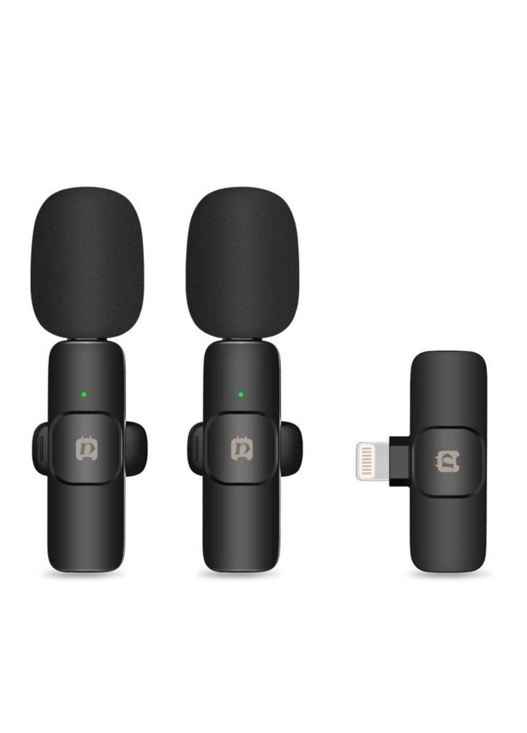 Бездротовий петличний мікрофон для iphone puluz pu3150b 2в1 No Brand (282648539)