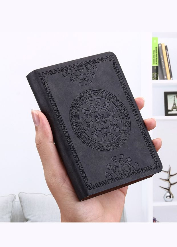 Міні-блокнот у вінтажному стилі. Коричневий No Brand (335029556)