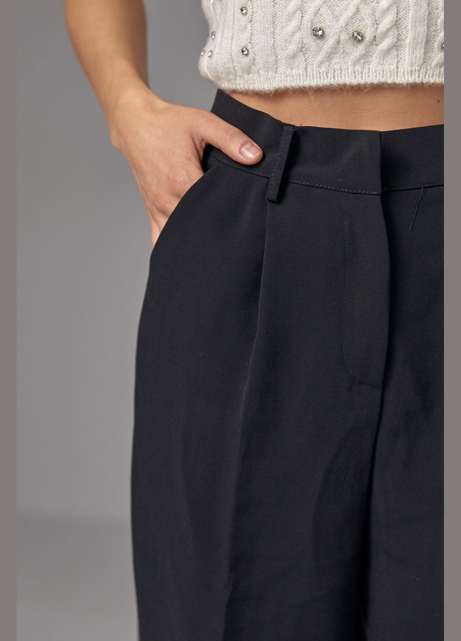 Класичні штани зі стрілками прямого крою Lurex (279148307)