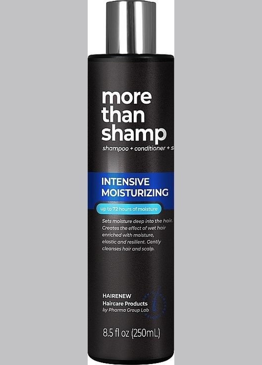 Шампунь для волосся "Аквабомба миттєвої дії" Intensive Moisturizing Shampoo 250ml (1191001-187314) HAIRENEW (368653438)