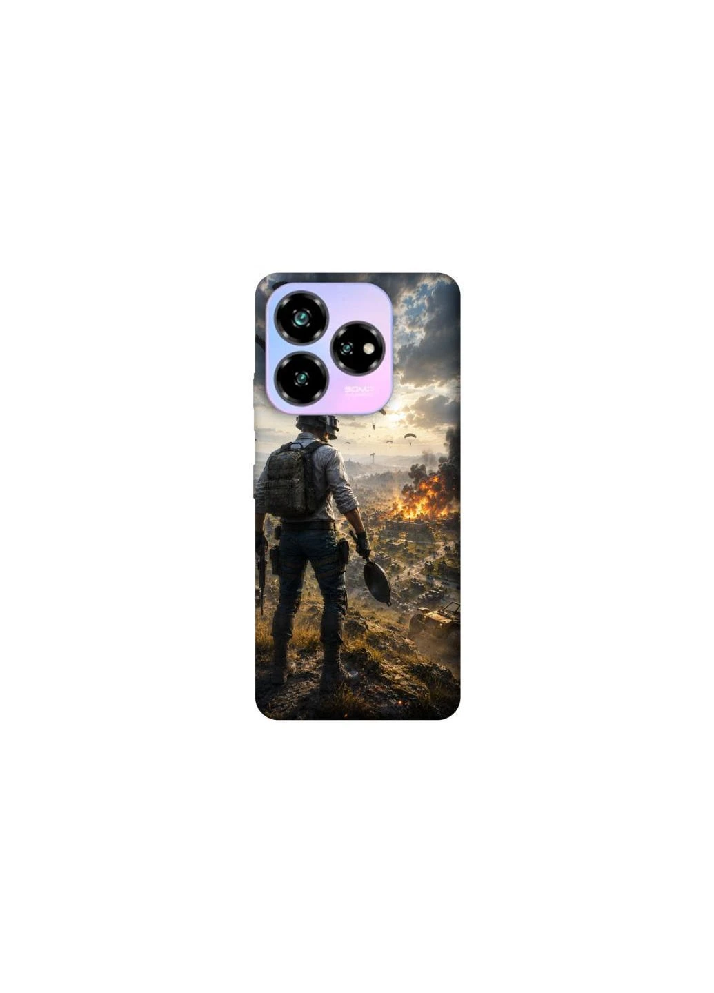 Чехол на ZTE Nubia V60 PUBG ver.2 Frontalka (396387852)