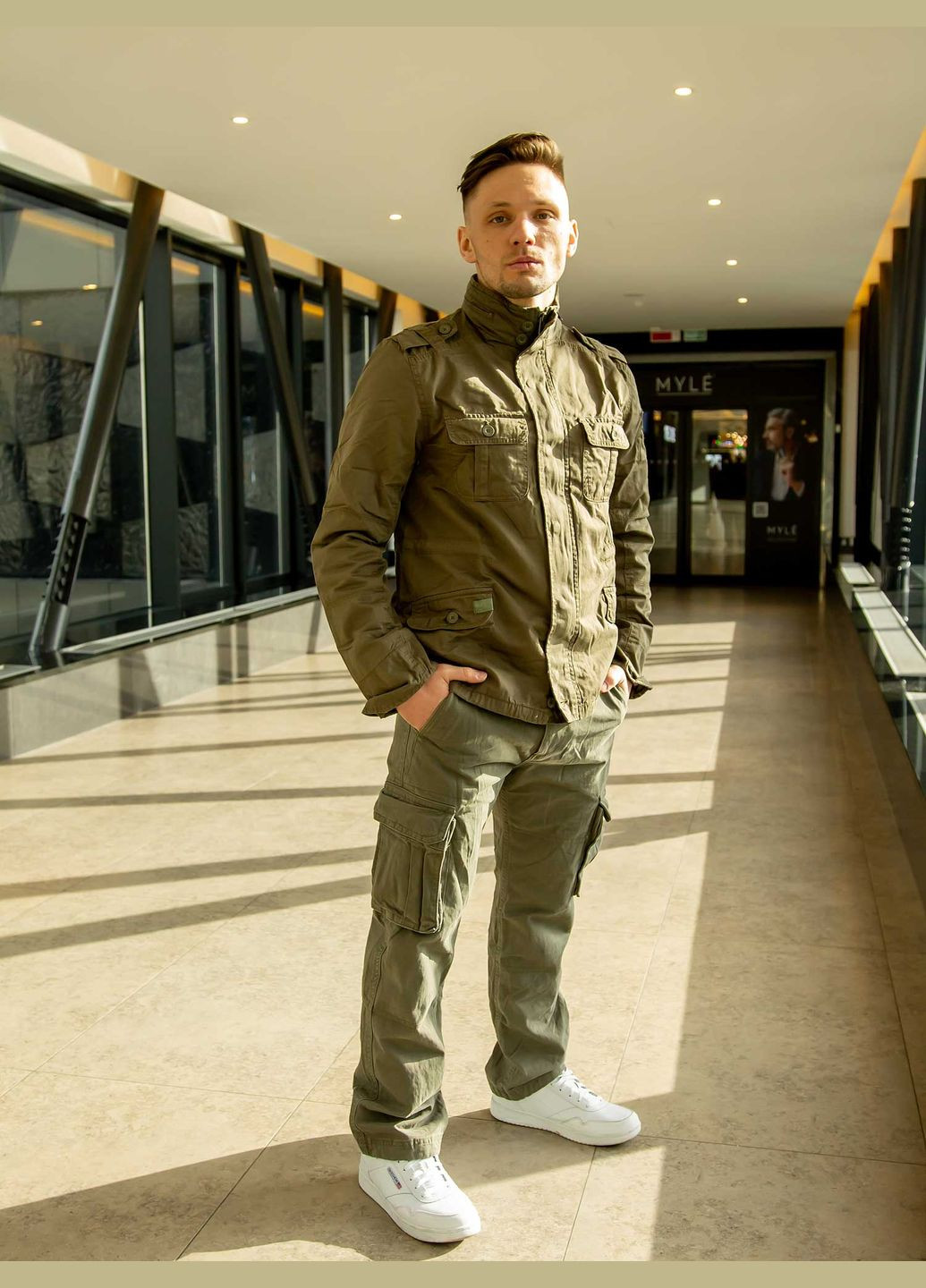 Куртка вінтажна SURPLUS DELTA BRITANNIA Olive No Brand (315836177)